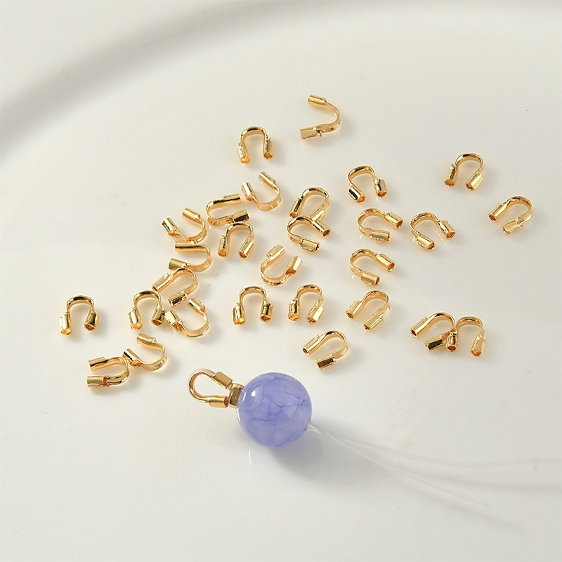 Jewelry Making Loops - 100 pezzi di protezioni per fili