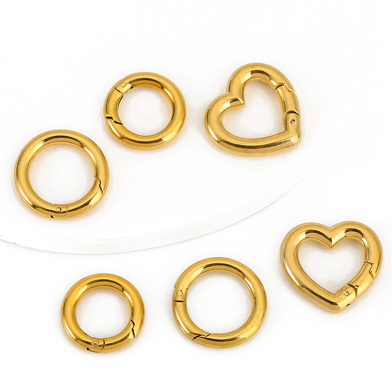 Jewelry Making Designs - 2 pezzi di fermagli in acciaio