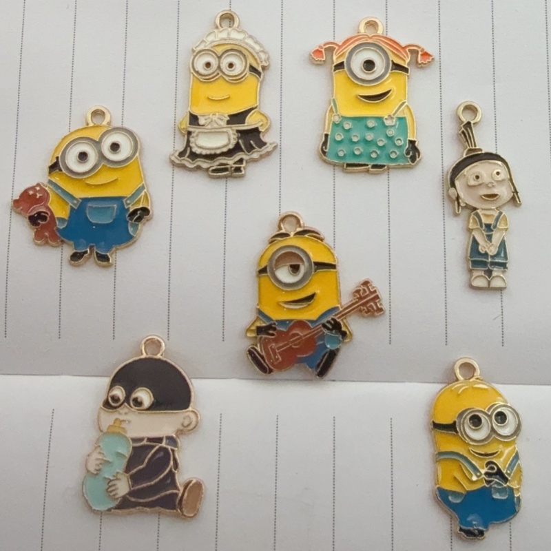 Jewelry Making Jewelry - 10 pendenti in lega con disegni