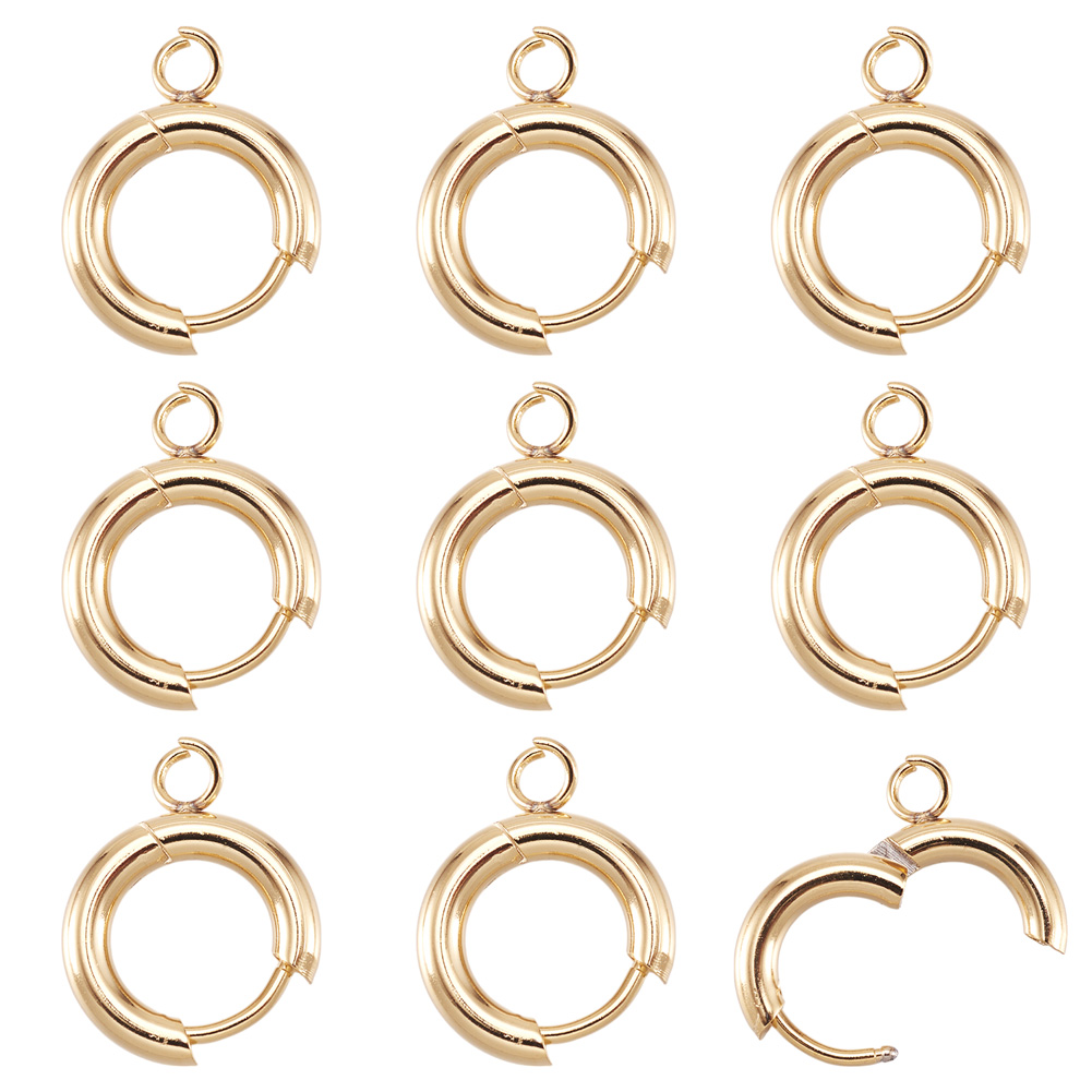 Jewelry Making Loops - 10 Pezzi Ganci per Orecchini a