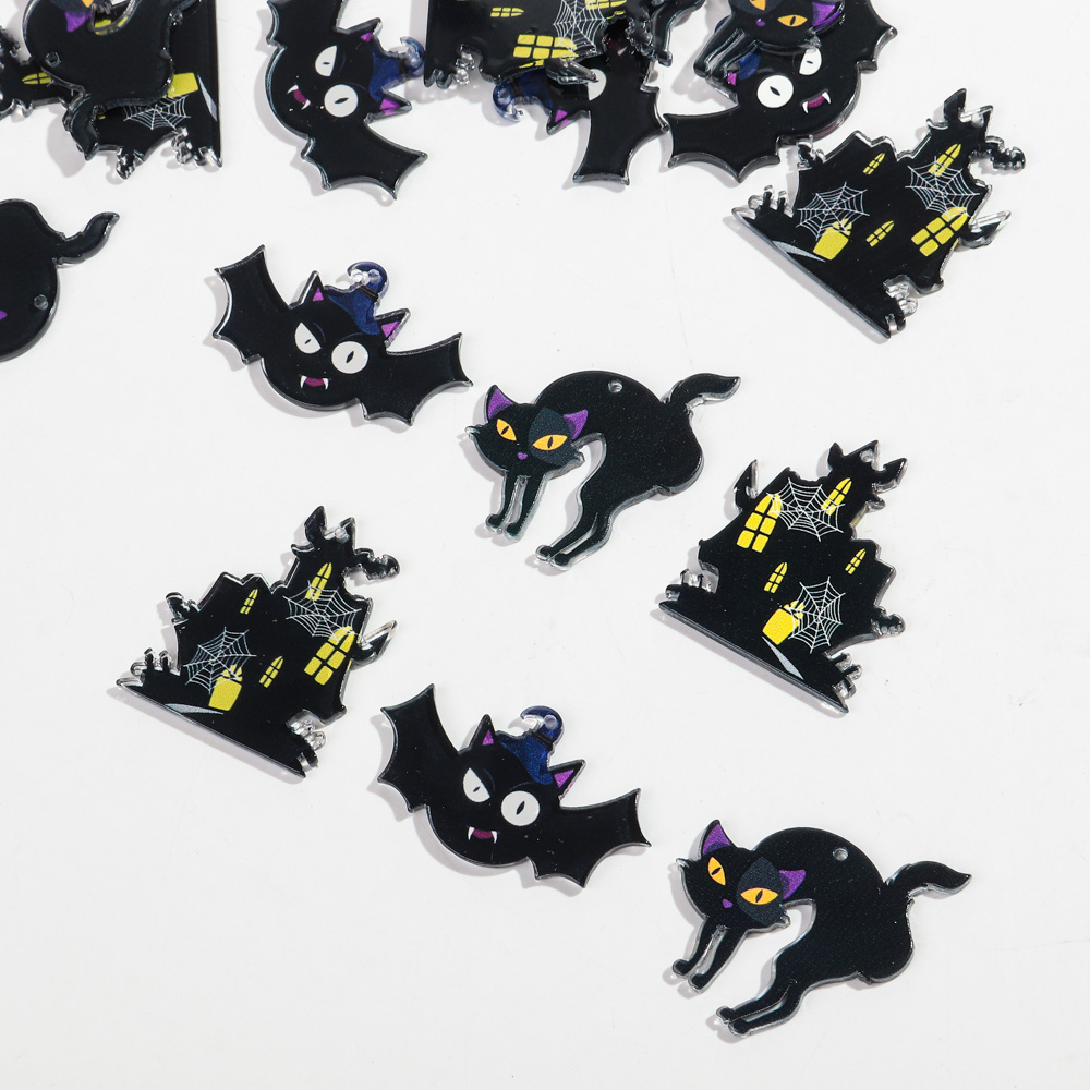 Jewelry Making Newcastle - Ciondoli in acrilico di Halloween Nuovo