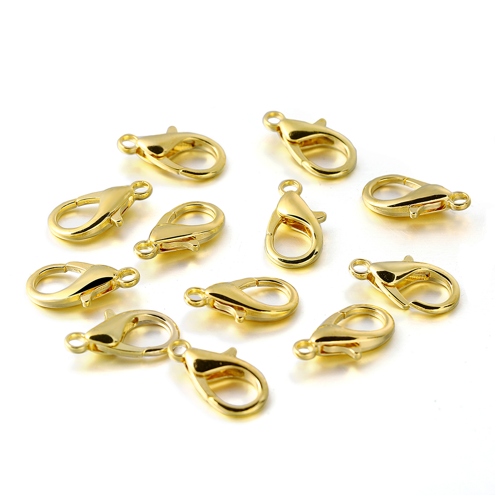 Jewelry Making Chain - 10 Pezzi Chiusure a Moschettone di