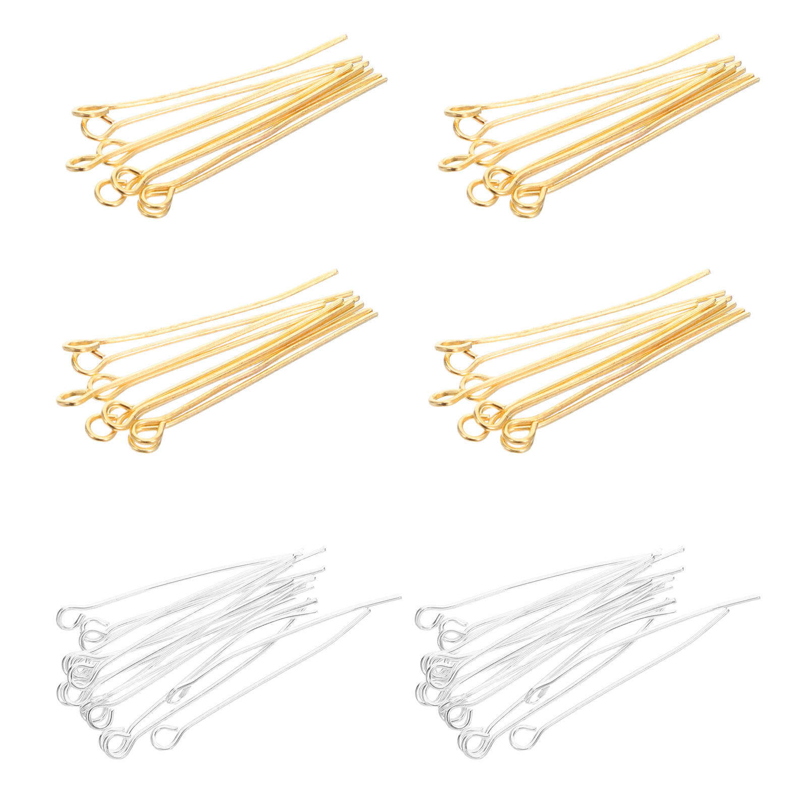 Jewelry Making Loops - 1200 pezzi di perni a occhiello