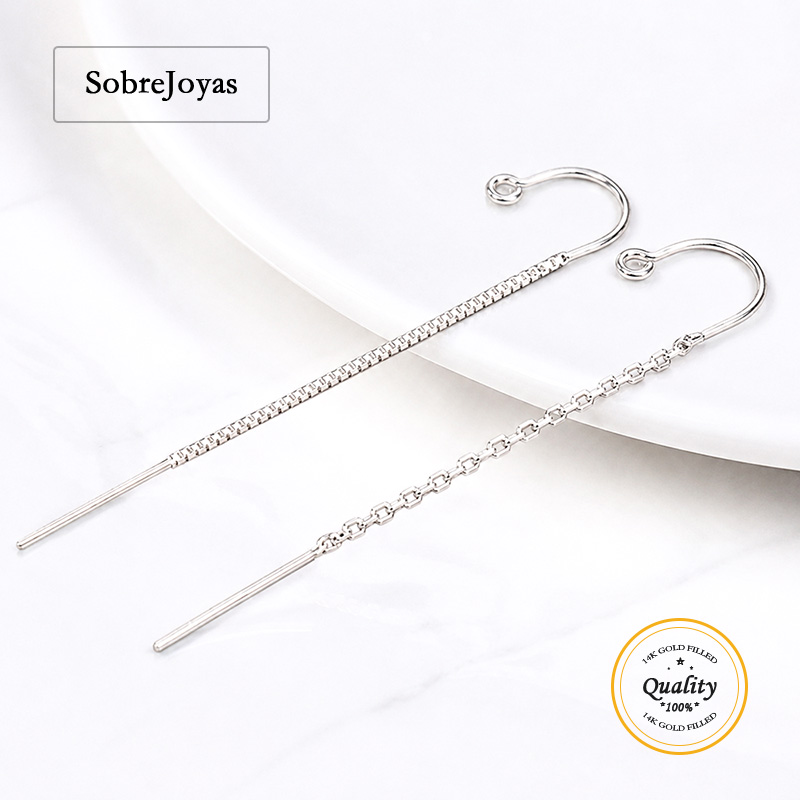 Jewelry Making Chain - Componenti per orecchini a U-threader in