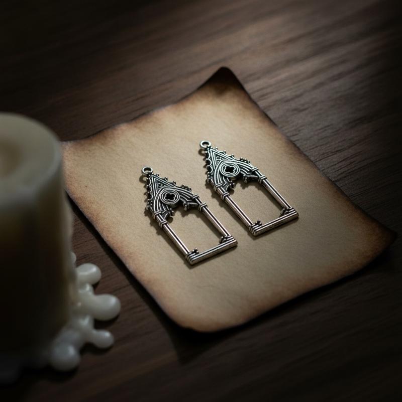 Jewelry Making Newcastle - NUOVI 5 pezzi 47*18mm Ciondoli Gotici