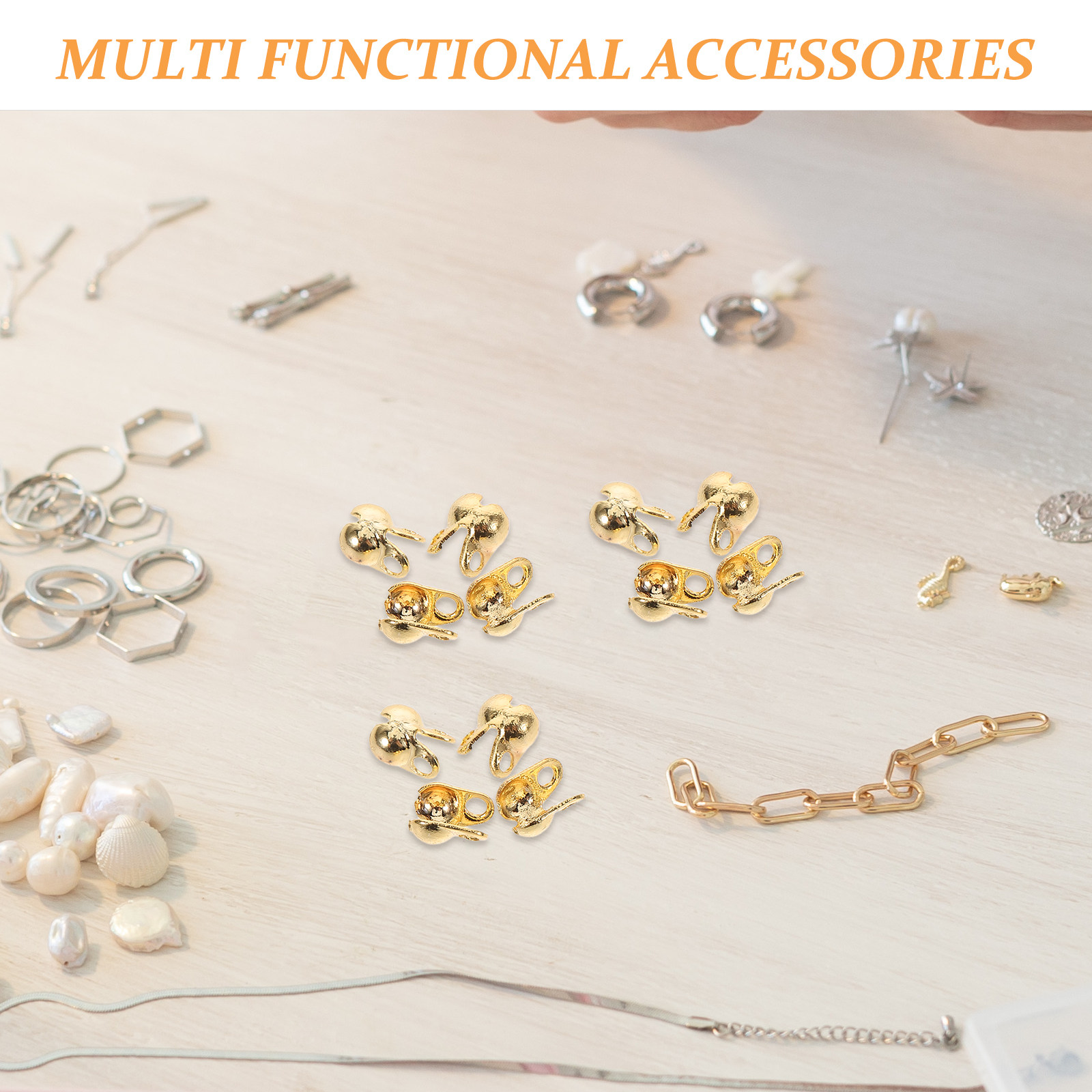 150 pezzi di fibbie terminali  - Jewelry Making Knots recensione e prezzo