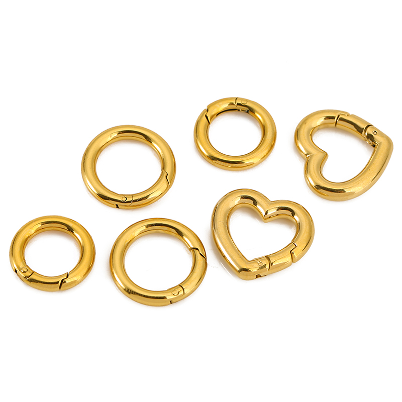 2 pezzi di fermagli in acciaio - Jewelry Making Designs recensione e prezzo