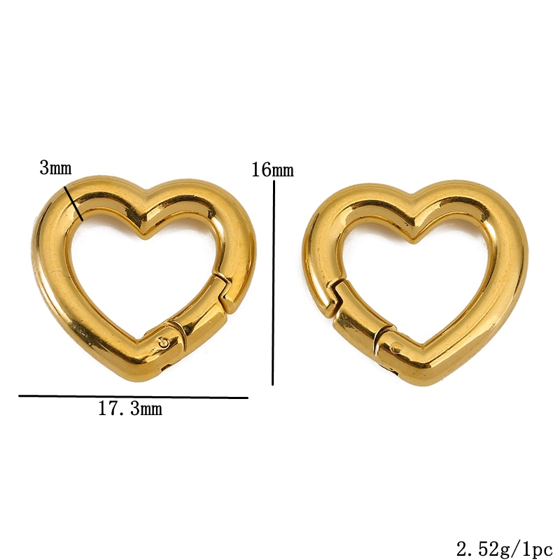2 pezzi di fermagli in acciaio - Jewelry Making Designs recensione e prezzo