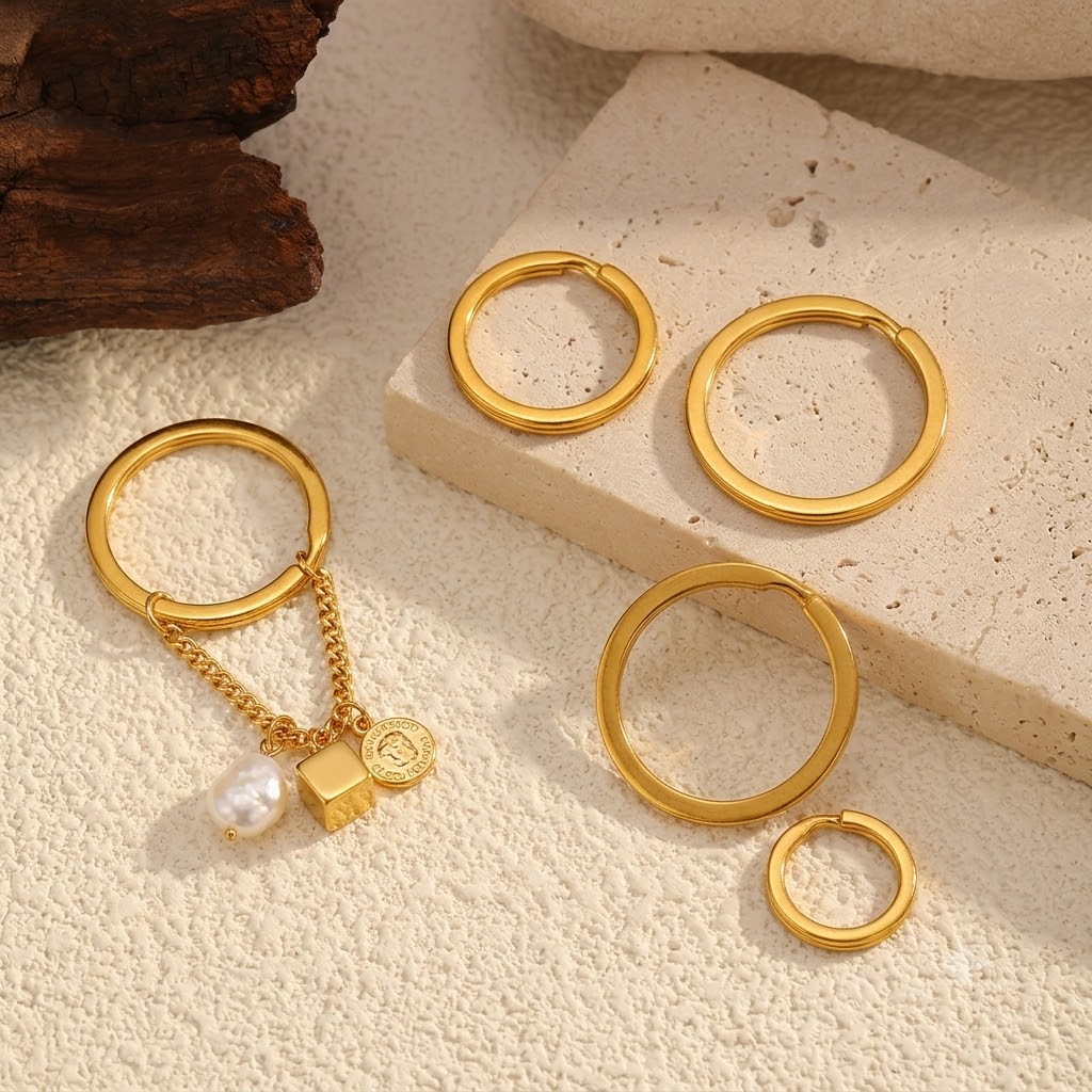 10 pezzi di anelli portachiavi - Jewelry Making Chain recensione e prezzo