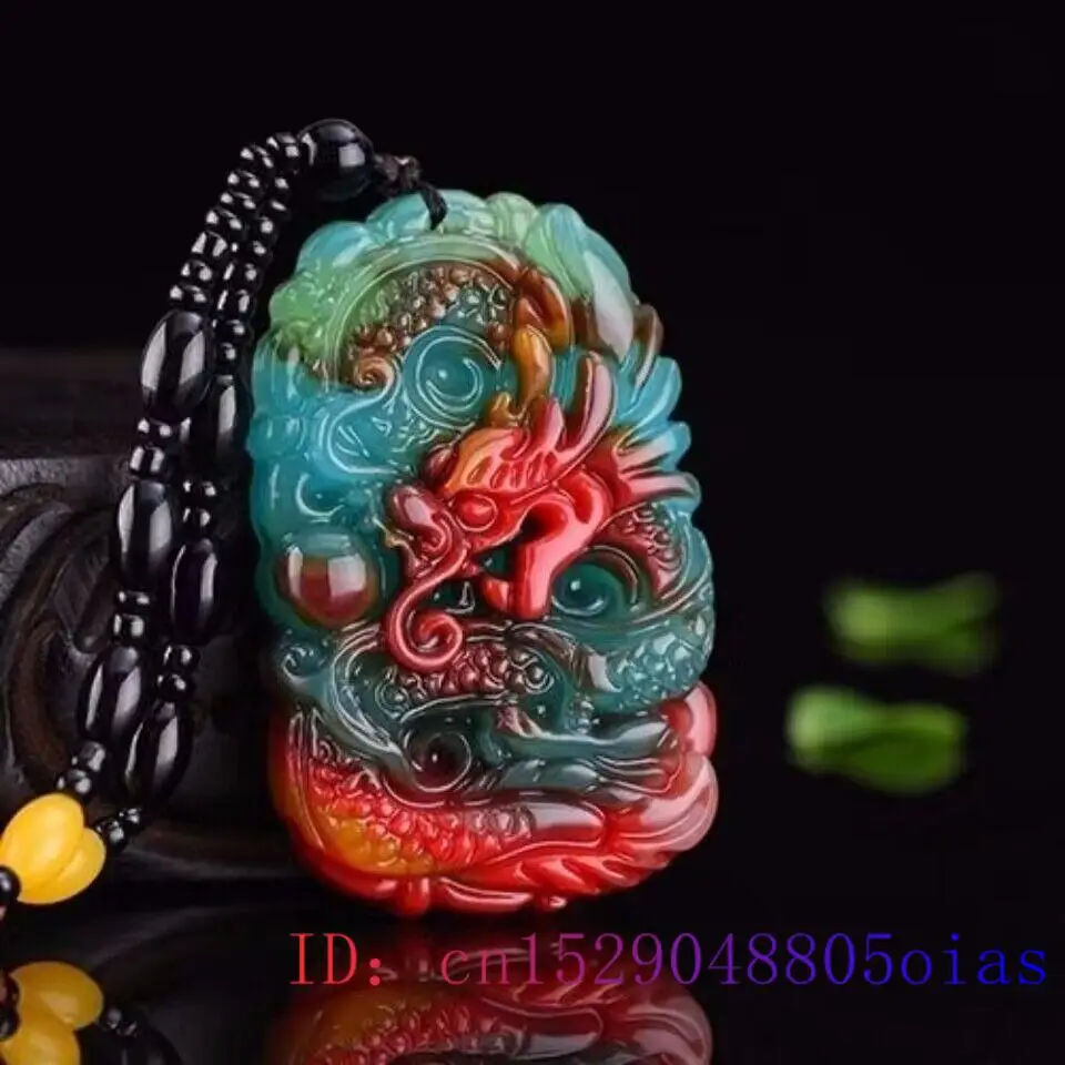 Vero drago di giada ciondolo c - Jewelry Making Jewelry recensione e prezzo