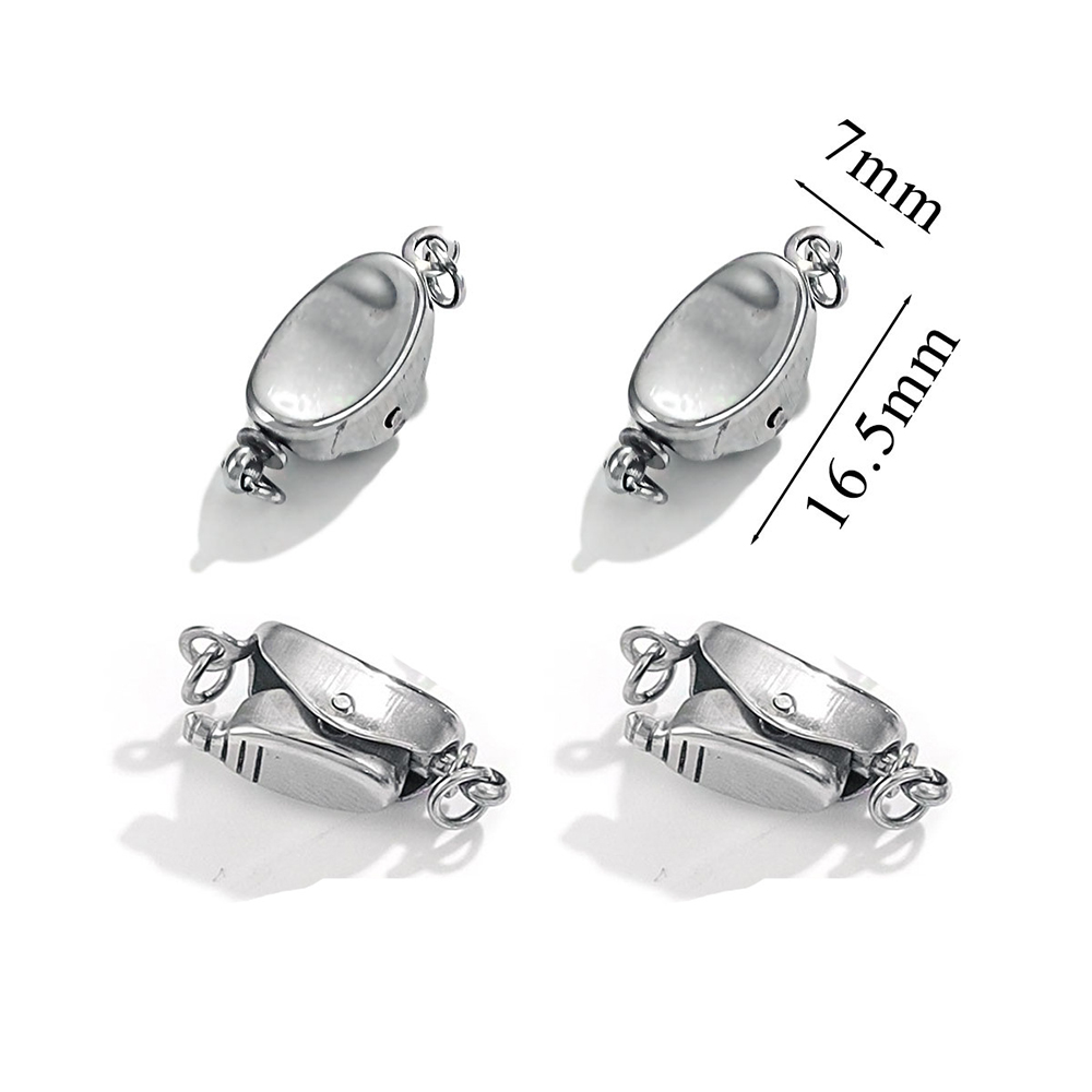 5 fibbie per collana in acciai - Jewelry Making School recensione e prezzo