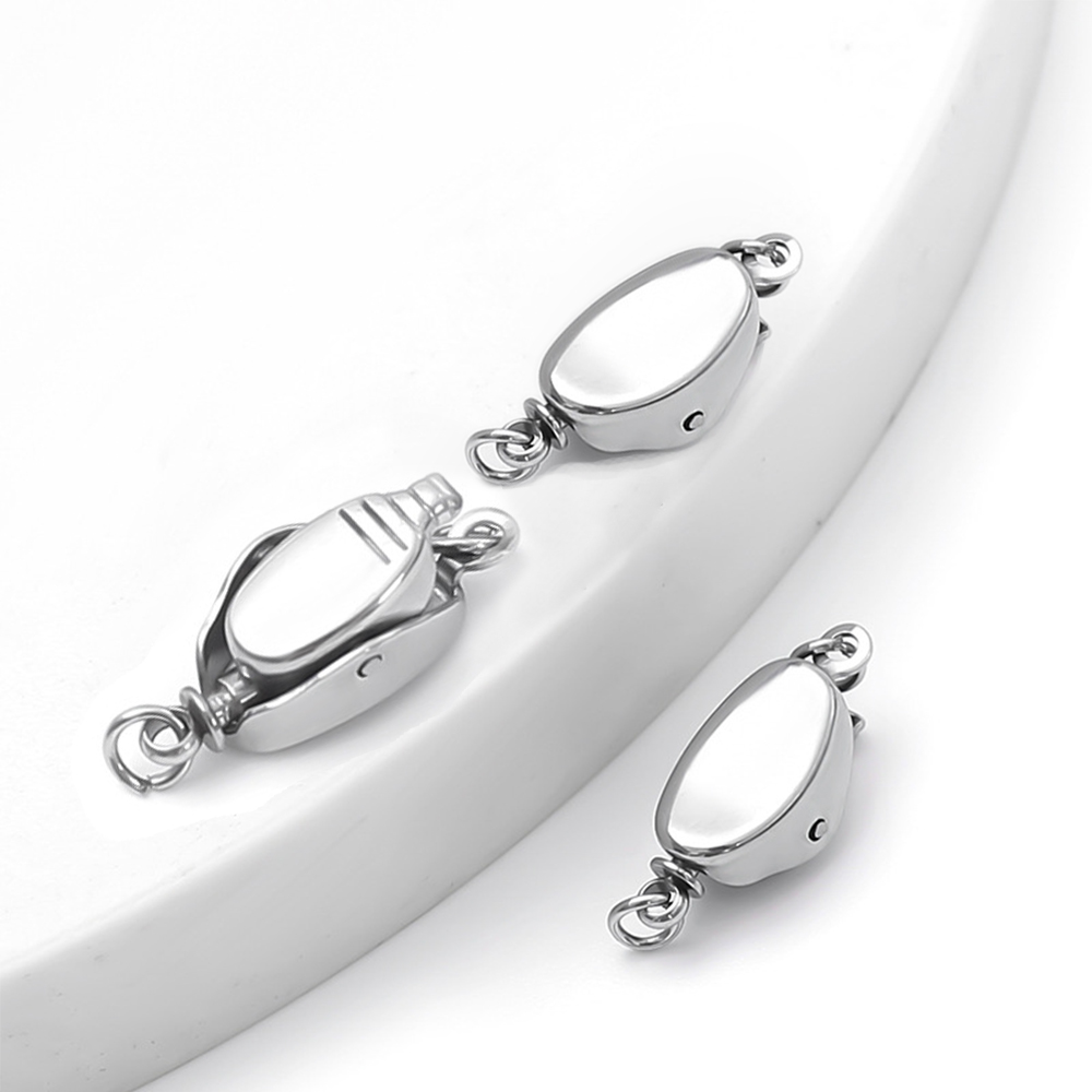 5 fibbie per collana in acciai - Jewelry Making School recensione e prezzo