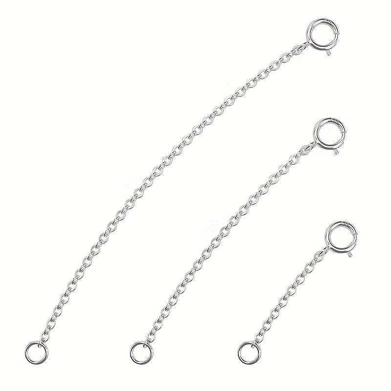 3 pezzi di catene di estension - Jewelry Making Chain recensione e prezzo