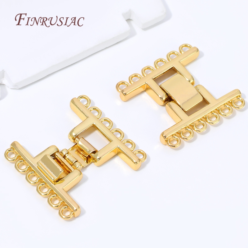 Chiusura a più fili placcata o - Jewelry Making Loops recensione e prezzo