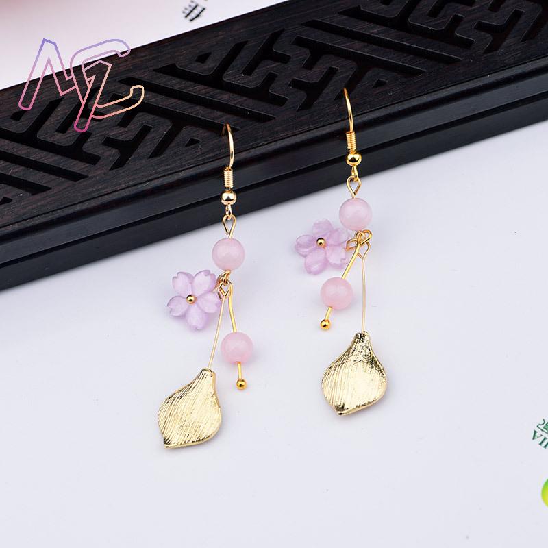 Orecchini con fiori di giada n - Jewelry Making Jewelry recensione e prezzo