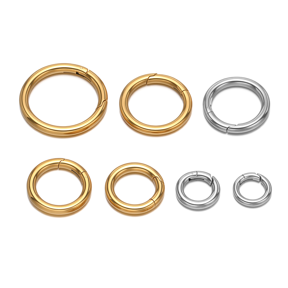 2 pz/lotto fermagli a molla ro - Jewelry Making School recensione e prezzo