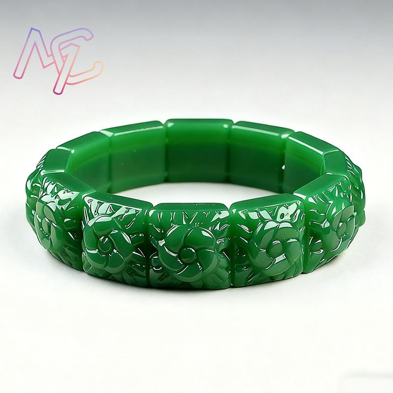 Bracciale con fiore di giada r - Jewelry Making Jewelry recensione e prezzo