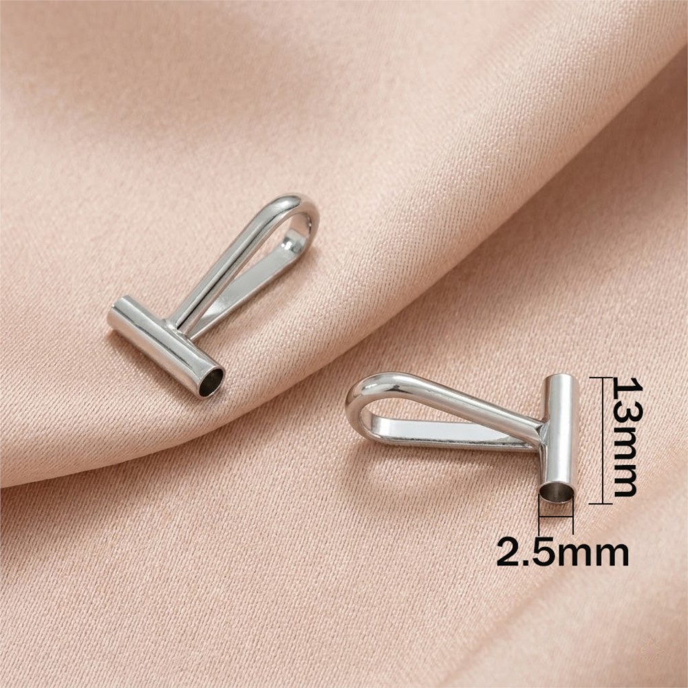 2 pz. Convertitori a tubo in o - Jewelry Making Designs recensione e prezzo