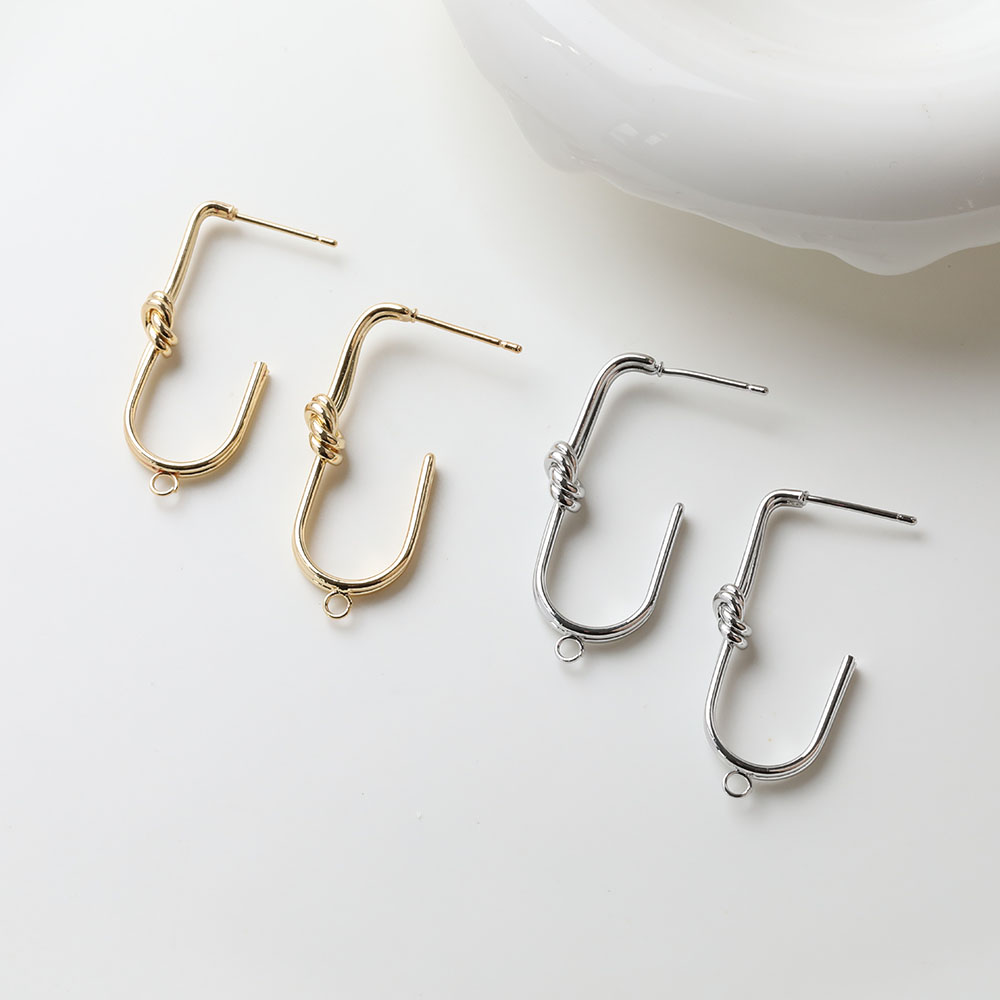 2 pezzi delicati orecchini a b - Jewelry Making Knots recensione e prezzo